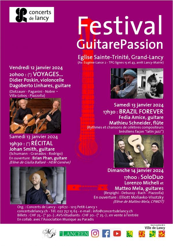 Festival Guitare Passion – Latin Jazz