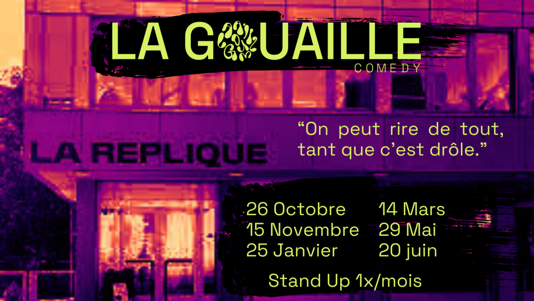La gouaille comedy club, plateau de stand-up