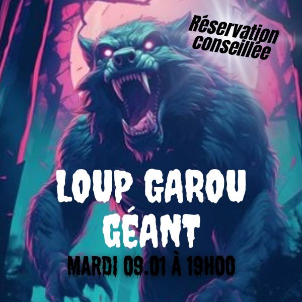 Loup Garou Géant au Brise-Glace