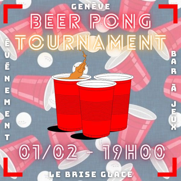 Tournoi de Beer Pong au BG